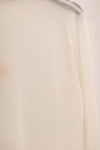 BASERANGE Classic Bamboo Fiber Bamboo Cotton Long Sleeve T-Shirt Series Collection Round Neck Bottoming Shirt France BAS-TOLS-BL-000-UNDYED